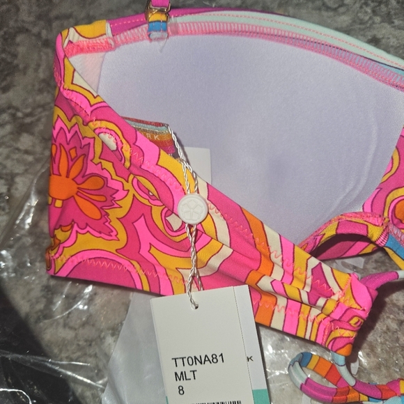 NWT Trina Turk 25th Anniversary Sunrise Bikini - Picture 12 of 13